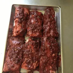 marinated beef