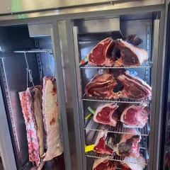 meat in fridge