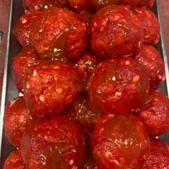 meatballs chilli sauce